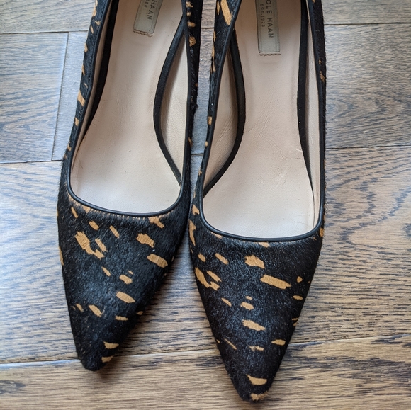 Cole Haan Women's Fur Heels - Picture 2 of 12